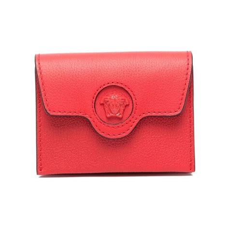 portafoglio rosso versace donna|Portafoglio Medusa '95 Rosso .